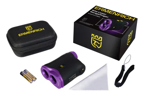 a fényképen:  Ermenrich LR600 lézeres távolságmérő építkezéshez,  2