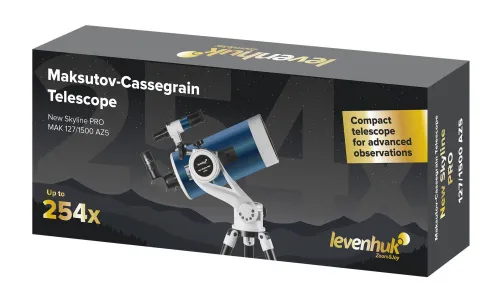 a fényképen:  Levenhuk New Skyline PRO MAK 127/1500 AZ5 teleszkóp,  2