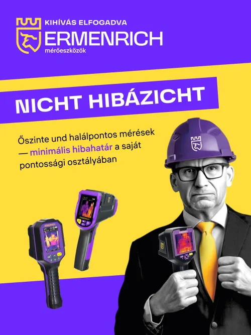 a fényképen:  Ermenrich Reel SQ100 mérőszalag,  8