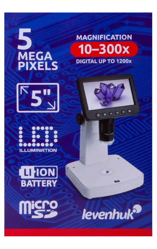 a fotón:  Levenhuk DTX 700 LCD-kijelzős digitális mikroszkóp,  22
