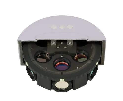 a fényképen:  MAGUS Epi-FL06 Epi-fluoreszcens tartozék, higanylámpa, fluoreszcens szűrőkockák В/G/UV/V/R/FITC/TRITC/DAPI,  9