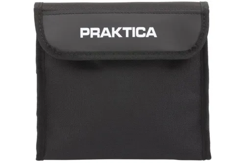 a fényképen:  Praktica Falcon 12x50 kétszemes távcső,  4