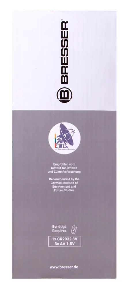 a fényképen:  Bresser 5 az 1-ben színes kijelzős időjárás állomás, fekete,  15