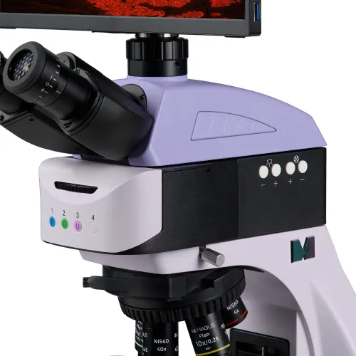 a fotón:  MAGUS Lum D460L LCD fluoreszcens digitális mikroszkóp,  13