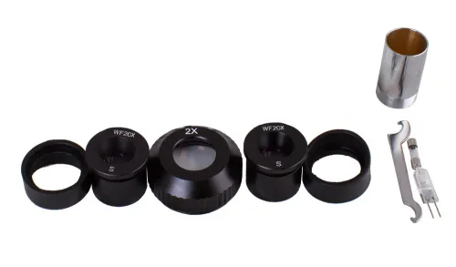 a fényképen:  Bresser Advance ICD 10x-160x mikroszkóp,  13