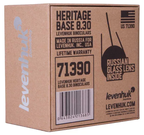 a fotón:  Levenhuk Heritage BASE 8x30 kétszemes távcső,  14