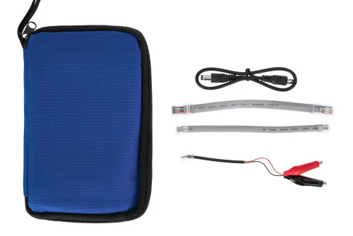 a fényképen:  Ermenrich NetGeeks NP25 PoE tesztelő,  9