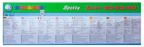 a képen:  Bresser Junior Spotty 20–60x60 figyelőtávcső,  16
