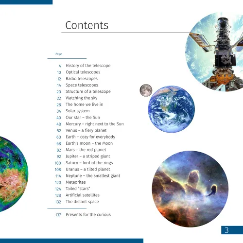 a fotón:  Levenhuk Discovery Spark 767 AZ teleszkóp könyvvel,  5