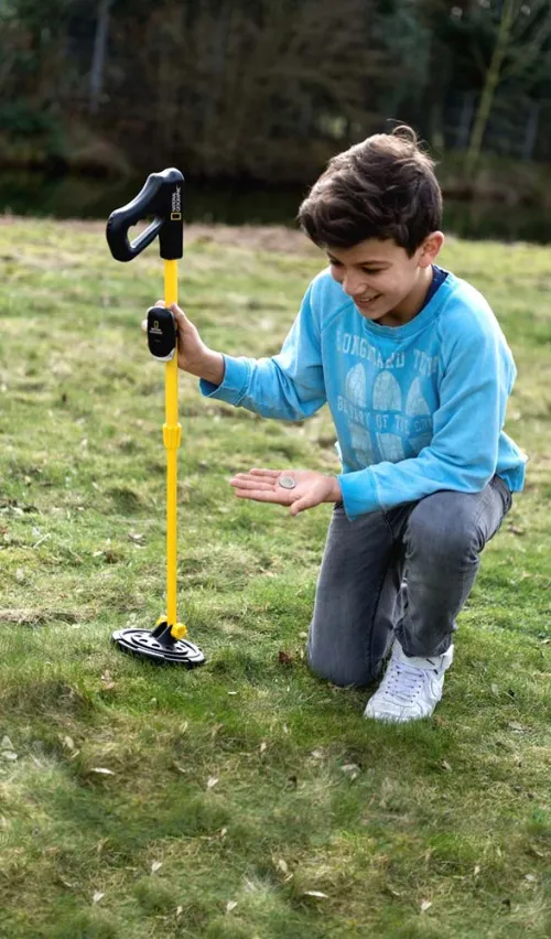 a fényképen:  Bresser National Geographic fémkereső gyerekeknek,  5