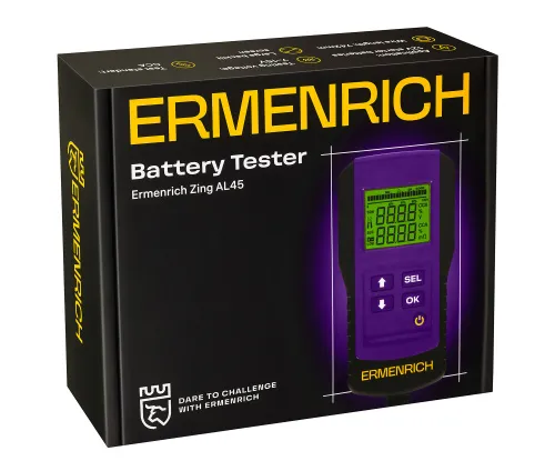a fotón:  Ermenrich Zing AL45 akkumulátor-tesztelő,  6