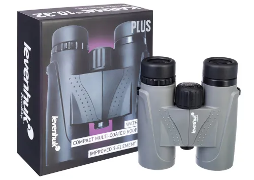 a fotón:  Levenhuk Karma PLUS 10x32 kétszemes távcső,  9