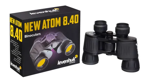 a fényképen:  Levenhuk New Atom 8x40 kétszemes távcső,  5