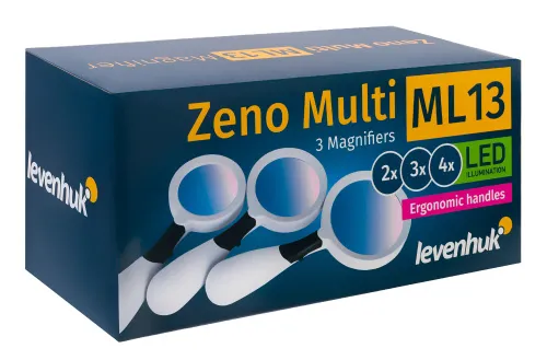 a fényképen:  Levenhuk Zeno Multi ML13 nagyító,  13