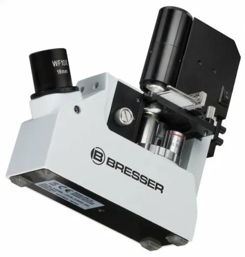a fényképen:  Bresser Science XPD-101 Expedition mikroszkóp,  2