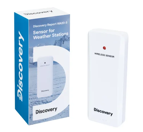 a fényképen:  Levenhuk Discovery Report WA20-S érzékelő időjárás állomásokhoz,  2