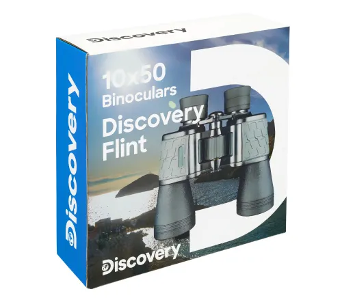 a fotón:  Levenhuk Discovery Flint 10x50 kétszemes távcső,  13