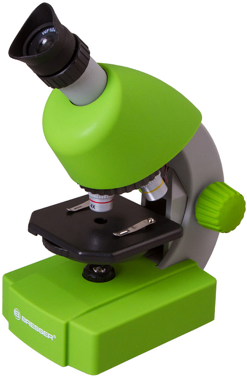 a fotón:  Bresser Junior 40x-640x mikroszkóp, lila