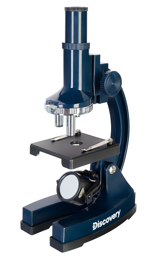 a fényképen:  Levenhuk Discovery Centi 01 mikroszkóp és könyv